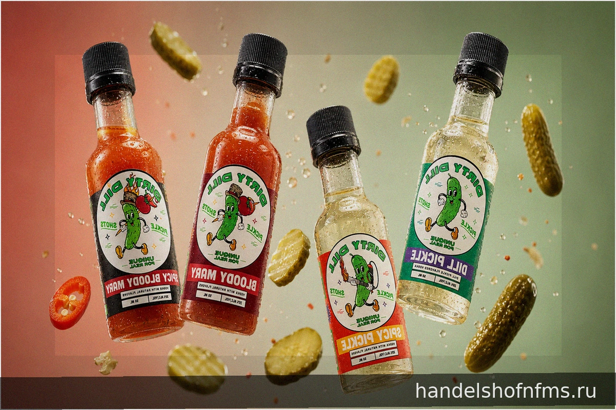Водка Dirty Dill со вкусом маринованных огурцов быстро масштабируется, привлекая к развитию свое сообщество