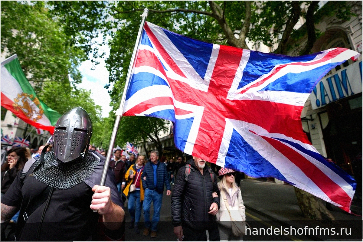 Массовые демонстрации в Лондоне: Против Израиля и против иммиграции
